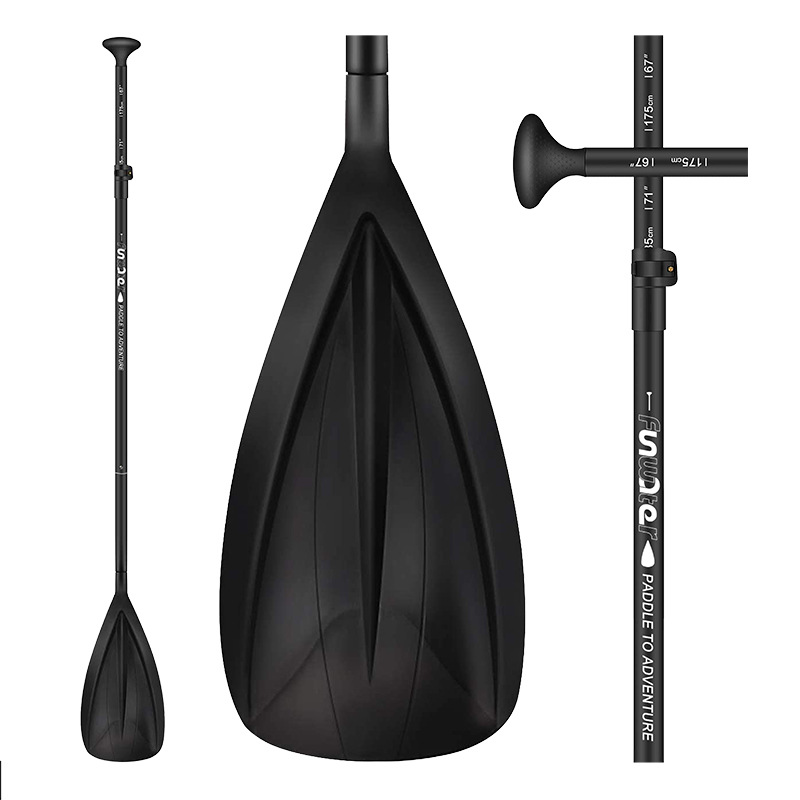 Black one-headed paddle